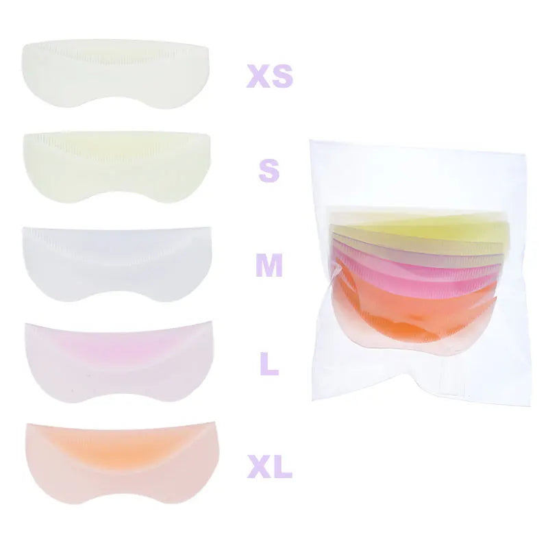 5Pairs Silicone Eyelash Perming Rod Shield lamination Pad Lash Lift Kit 3D Lashes Extension Curler Accessories Makeup Tools