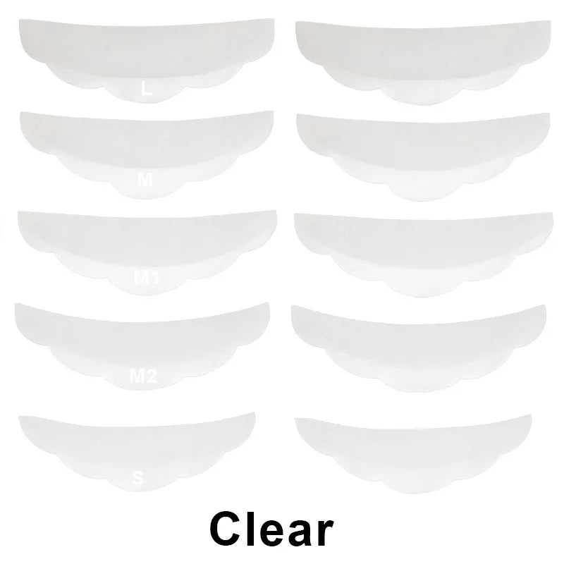 5Pairs Silicone Eyelash Perming Rod Shield lamination Pad Lash Lift Kit 3D Lashes Extension Curler Accessories Makeup Tools
