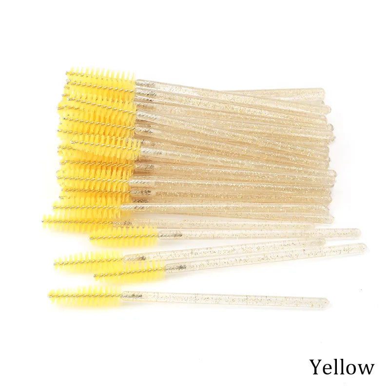 New Professional Eyebrow Brush Mascara Stick Wand Applicator Eye Lashes Extension Tool Cosmetic Brushes Set Beauty Makeup Tools