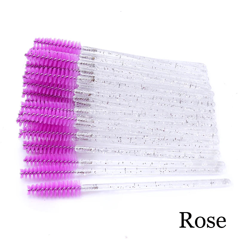 New Professional Eyebrow Brush Mascara Stick Wand Applicator Eye Lashes Extension Tool Cosmetic Brushes Set Beauty Makeup Tools