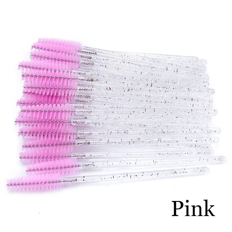 New Professional Eyebrow Brush Mascara Stick Wand Applicator Eye Lashes Extension Tool Cosmetic Brushes Set Beauty Makeup Tools