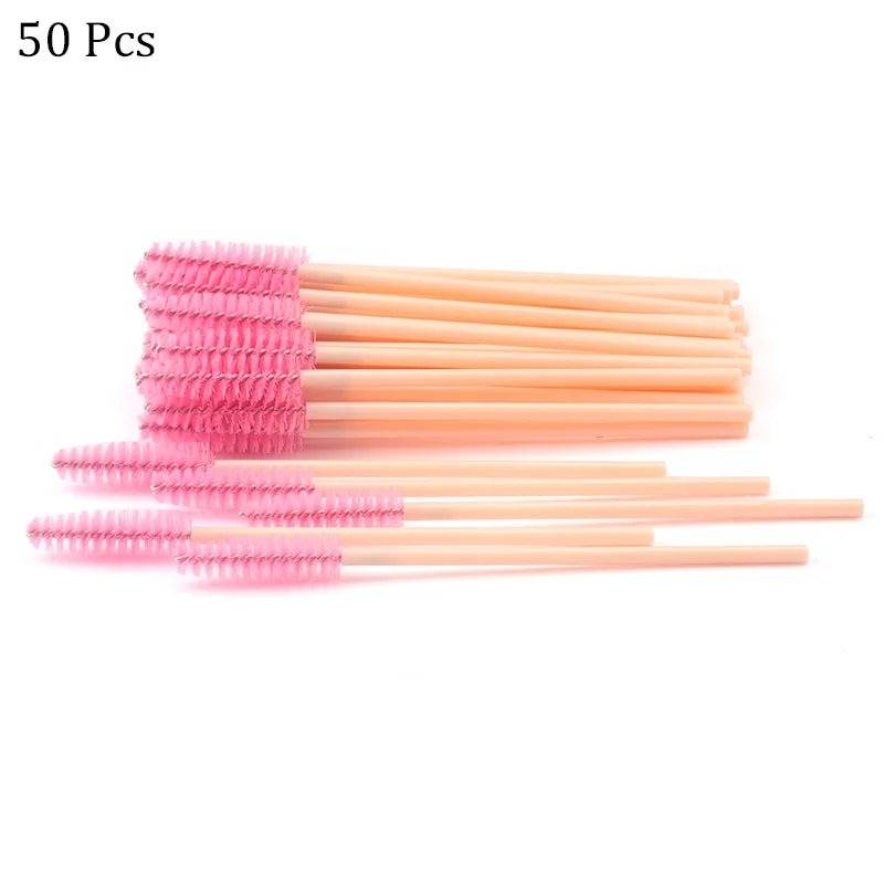 New Professional Eyebrow Brush Mascara Stick Wand Applicator Eye Lashes Extension Tool Cosmetic Brushes Set Beauty Makeup Tools