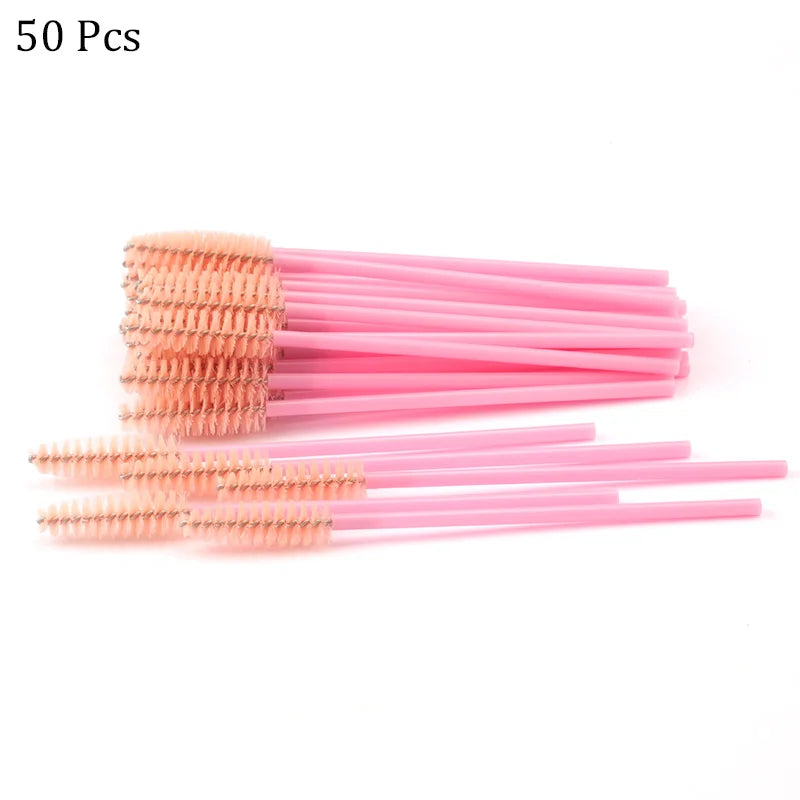 New Professional Eyebrow Brush Mascara Stick Wand Applicator Eye Lashes Extension Tool Cosmetic Brushes Set Beauty Makeup Tools