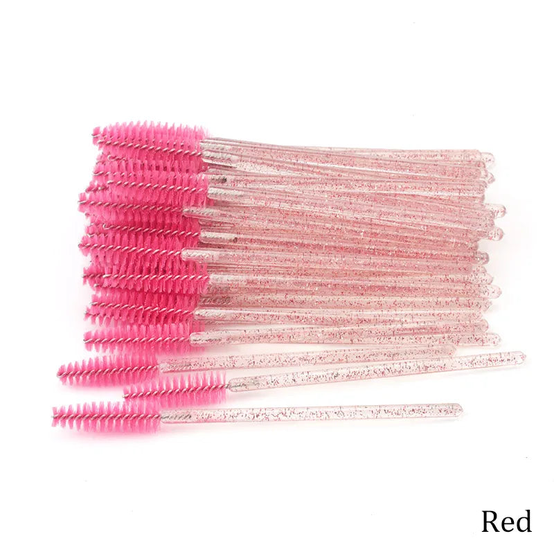 New Professional Eyebrow Brush Mascara Stick Wand Applicator Eye Lashes Extension Tool Cosmetic Brushes Set Beauty Makeup Tools