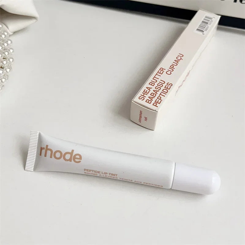 Rhode Lip Glosses Plump Moisturizing Lip Glaze Essence Gel Oil Long Lasting Nourishing Lipstick Care Products For Women Girls