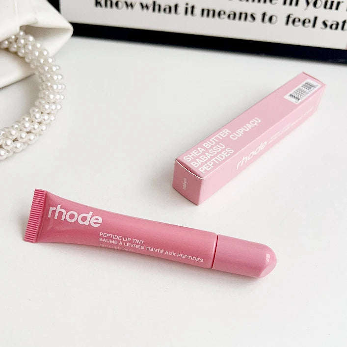 Rhode Lip Glosses Plump Moisturizing Lip Glaze Essence Gel Oil Long Lasting Nourishing Lipstick Care Products For Women Girls