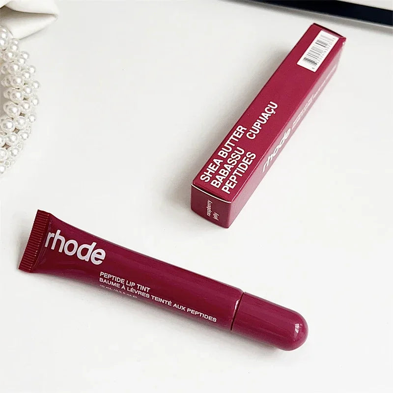 New Lip Balm Phone Case Lip Gloss Long-lasting Moisturizing Liquid Lipstick Sugar Cookie PBJ Plum Toast Transparent Lip Glaze