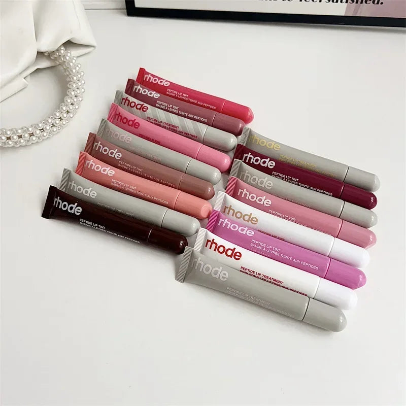 New Lip Balm Phone Case Lip Gloss Long-lasting Moisturizing Liquid Lipstick Sugar Cookie PBJ Plum Toast Transparent Lip Glaze