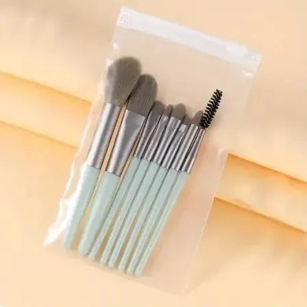 Makeup Brush Set Of 8 Portable Makeup Brushes Super Soft Hair Eyeshadow Brush Makeup Tools Do Not Eat Powder Beauty Brushes