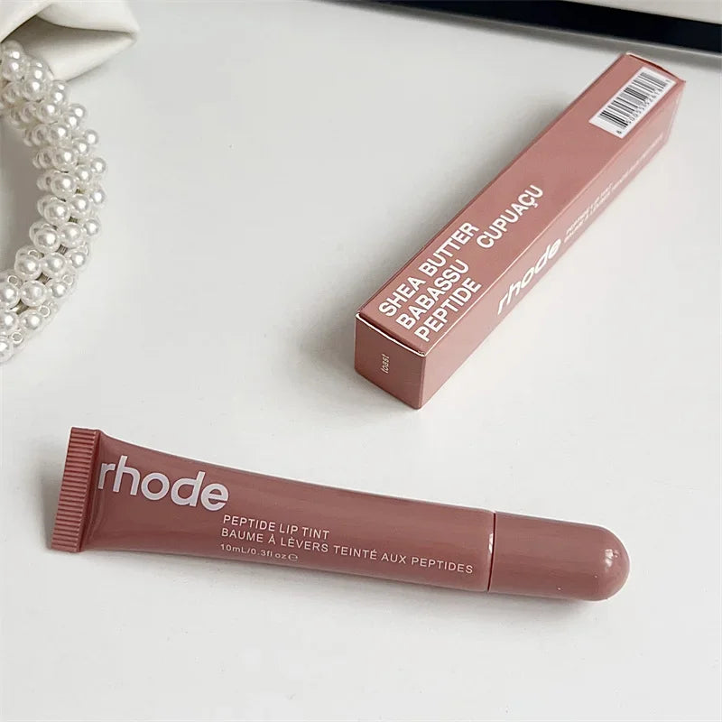 Rhode Lip Glosses Plump Moisturizing Lip Glaze Essence Gel Oil Long Lasting Nourishing Lipstick Care Products For Women Girls