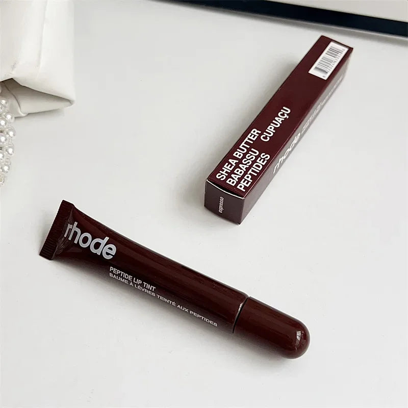 Rhode Lip Glosses Plump Moisturizing Lip Glaze Essence Gel Oil Long Lasting Nourishing Lipstick Care Products For Women Girls