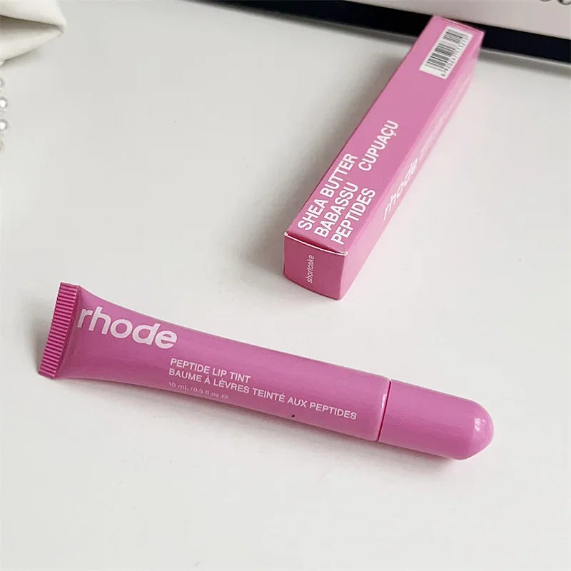 Rhode Lip Glosses Plump Moisturizing Lip Glaze Essence Gel Oil Long Lasting Nourishing Lipstick Care Products For Women Girls