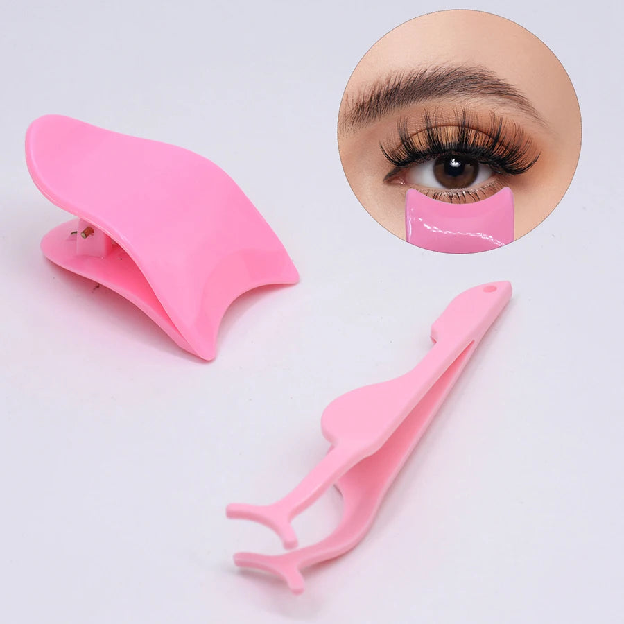 False Eyelashes Applicators Tool Set Eye Lash Clips Eyelashes Extension Apply Clips Lashes Makeup Tools Kit