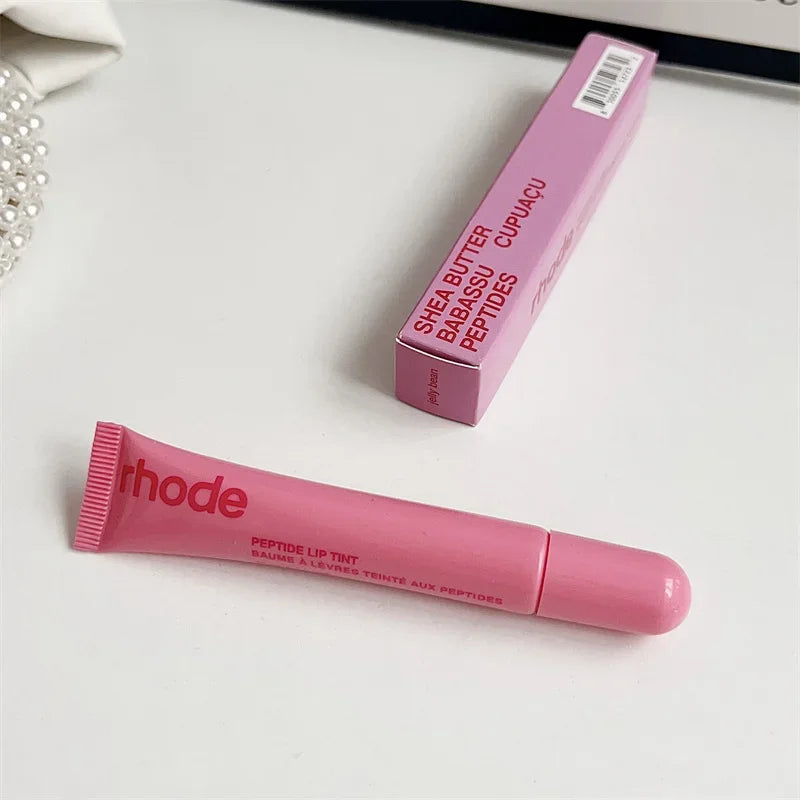 Rhode Lip Glosses Plump Moisturizing Lip Glaze Essence Gel Oil Long Lasting Nourishing Lipstick Care Products For Women Girls