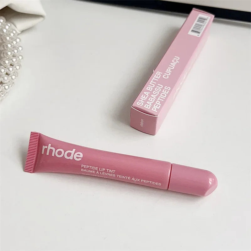 Rhode Lip Glosses Plump Moisturizing Lip Glaze Essence Gel Oil Long Lasting Nourishing Lipstick Care Products For Women Girls