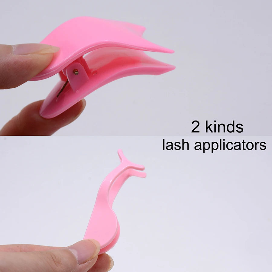 False Eyelashes Applicators Tool Set Eye Lash Clips Eyelashes Extension Apply Clips Lashes Makeup Tools Kit